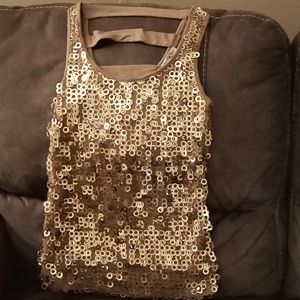Charlotte Russe Sequin Top